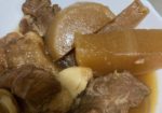豚と大根のにんにく醤油煮